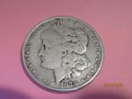 No786- USA Morgan $ Dollar Zilver munt 1878, Ophalen of Verzenden, Midden-Amerika, Losse munt, Zilver