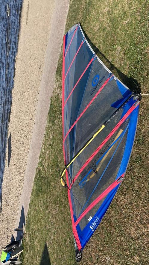 Neilpryde V8 6.5, Watersport en Boten, Windsurfen, Gebruikt, Zeil, Minder dan 250 cm, Met draagtas, 5 tot 7 m², Ophalen