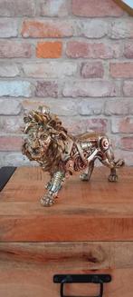 Steampunk:31cm Leeuw Beeld🌹NIEUW🌹, Ophalen of Verzenden, Nieuw, Dier