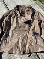 Tony Cohen Leren Jas Maat 38, Maat 38/40 (M), Tony Cohen, Bruin, Ophalen of Verzenden