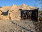 Legertent MPGTS incl vloerdelen, Caravans en Kamperen, Ophalen, Gebruikt