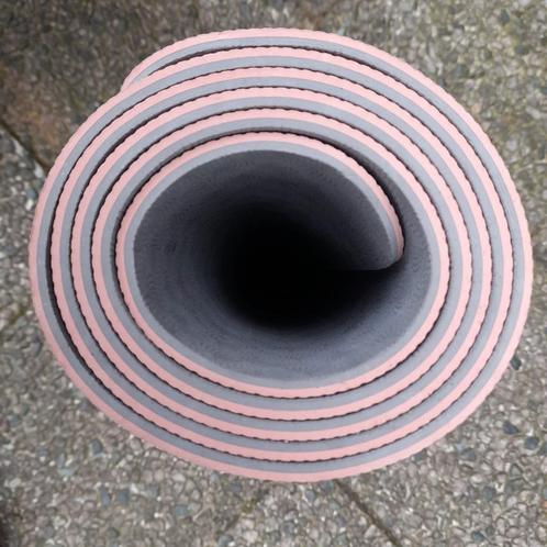 Antislip yoga mat (roze), Sport en Fitness, Yoga en Pilates, Zo goed als nieuw, Yogamat, Ophalen of Verzenden