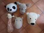 Wanddecoratie dierenkoppen, Kinderen en Baby's, Kinderkamer | Inrichting en Decoratie, Ophalen, Gebruikt, Wanddecoratie