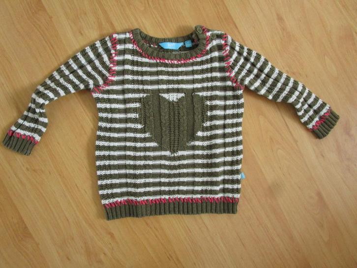 Lief! Lifestyle - gebreid truitje maat 80, Kinderen en Baby's, Babykleding | Maat 80, Zo goed als nieuw, Meisje, Truitje of Vestje