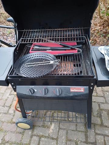 Mooie gasbarbecue zonder fles  beschikbaar voor biedingen