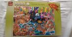King funny comic puzzel 1000 stukjes, Ophalen of Verzenden, 500 t/m 1500 stukjes, Zo goed als nieuw, Legpuzzel