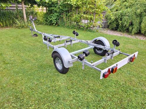 LBT Kanteltrailer met nieuwe onderdelen , ongeremd - tot 750, Watersport en Boten, Boottrailers, Gebruikt, Sloepentrailer, Minder dan 1500 kg