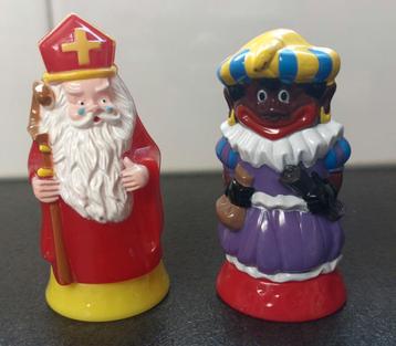 Sinterklaas en zwarte Piet ( Bip) 8 cm beschikbaar voor biedingen
