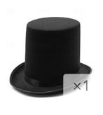 Carnavalskostuum: Cape met hoge hoed NIEUW !!!, Ophalen of Verzenden, Nieuw, Accessoires