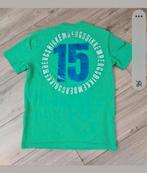 Bikkembergs groen shirt mt M in zeer goede staat., Kleding | Heren, Ophalen of Verzenden, Zo goed als nieuw, Maat 48/50 (M), Groen