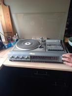Vintage Philips Platenspeler/Cassette Speler, Audio, Tv en Foto, Platenspelers, Ophalen, Gebruikt, Platenspeler, Philips
