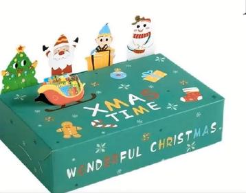 Kerst verpakkings doosjes beschikbaar voor biedingen