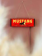 Vintage Mustang Jeans & Jacket lichtbak, Verzamelen, Merken en Reclamevoorwerpen, Ophalen of Verzenden, Zo goed als nieuw, Lichtbak of (neon) lamp