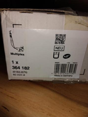 Nieuwe Badsifon Multiplex 364 182 beschikbaar voor biedingen