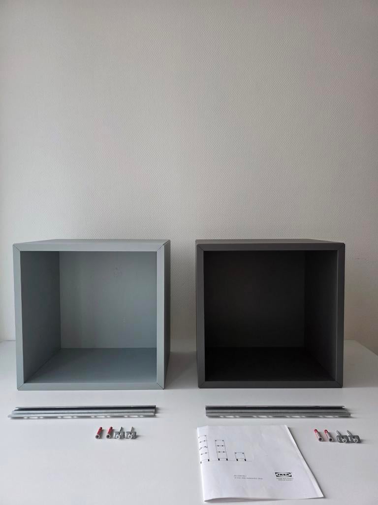 Ikea EKET kastjes 35x35x25 cm met ophangsysteem, Huis en Inrichting, Kasten | Boekenkasten, Ophalen, 50 tot 100 cm, Zo goed als nieuw