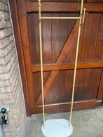 Stijlvolle gouden kapstok met marmeren voet, M, Ophalen of Verzenden, Zo goed als nieuw, Metaal