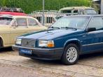 Volvo 740 2.3 GLE automaat in prachtige kleurstelling, Auto's, Oldtimers, Automaat, Blauw, 116 pk, Bedrijf