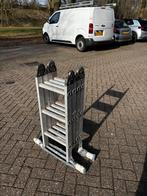 Grote aannemersladder, Gebruikt, Ophalen of Verzenden, Ladder, Opvouwbaar of Inschuifbaar