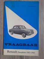 P. Olyslager vraagbaak Renault Dauphine1963 - 1966, Ophalen of Verzenden