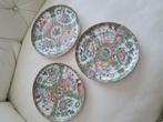 familie rose antieke Chinees borden, Antiek en Kunst, Ophalen of Verzenden