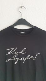 Karl Lagerfeld T-shirt - Zwart Maat M, Ophalen of Verzenden, Zo goed als nieuw, Maat 48/50 (M), Zwart