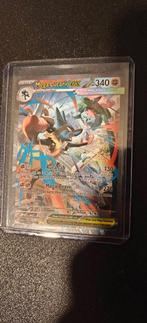 Mega Lucario raw, Ophalen of Verzenden, Zo goed als nieuw, Losse kaart, Foil