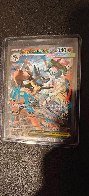 Mega Lucario raw beschikbaar voor biedingen