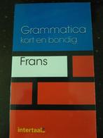 Grammatica kort en bondig, Frans, 9789054517399, Ophalen of Verzenden, Zo goed als nieuw, VWO, Frans