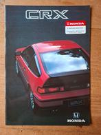 Honda CRX brochure - 1991, Ophalen of Verzenden, Zo goed als nieuw, Honda