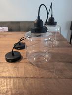 Hanglamp Juno van de Karwei (2x) - Maat M, Huis en Inrichting, Lampen | Hanglampen, Ophalen of Verzenden, Zo goed als nieuw, Glas