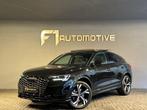 Audi Q3 Sportback 45 TFSI e 2X S Line Pano|Sfeer|Camera|Leer, Auto's, Gebruikt, Zwart, Hybride Elektrisch/Benzine, SUV of Terreinwagen