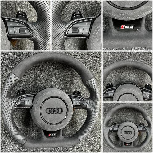 Audi S3 RS3 8V S6 A6 RS6 A7 S7 RS7 C7 S8 4N D4 Stuur Leder, Auto diversen, Tuning en Styling, Ophalen of Verzenden