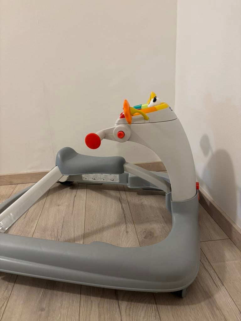 Chicco loopstoel 123 grijs compleet, Kinderen en Baby's, Ophalen, Zo goed als nieuw, Chicco