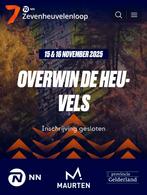 Zevenheuvelenloop 2025, startvak paars met medaille, Sport en Fitness, Loopsport en Atletiek, Overige merken, Overige typen, Nieuw