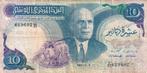 Tunesië 10 dinar 1983 - VF/F, Los biljet, Overige landen, Verzenden