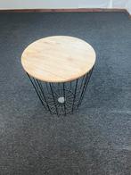 Bijzet tafel, Ophalen of Verzenden, Zo goed als nieuw, Rechthoekig, Minder dan 55 cm