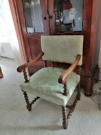 antieke eetkamerstoelen, Huis en Inrichting, Stoelen, Gebruikt, Bruin, Ophalen of Verzenden, Vijf, Zes of meer stoelen