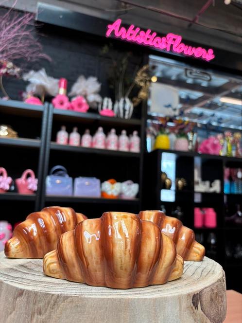 Croissant kaarsen kandelaar, Huis en Inrichting, Woonaccessoires | Kandelaars en Kaarsen, Nieuw, Kandelaar, Minder dan 25 cm, Overige materialen