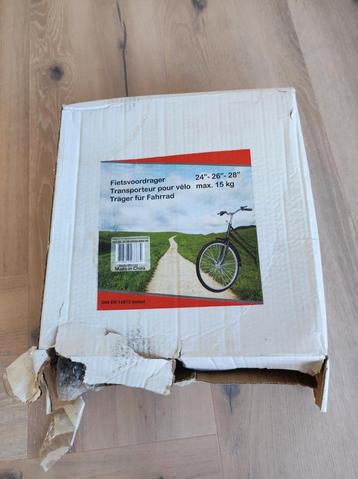 Fietsvoordrager 24-28 inch - Nieuw in doos beschikbaar voor biedingen