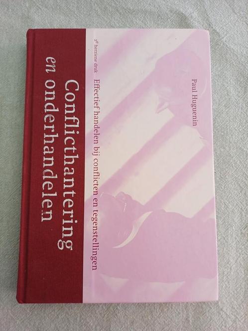 Conflicthantering en onderhandelen - Paul Huguein, Boeken, Advies, Hulp en Training, Zo goed als nieuw, Ophalen of Verzenden