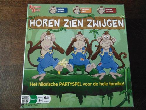 Horen Zien en Zwijgen Spel van University Games, Hobby en Vrije tijd, Gezelschapsspellen | Bordspellen, Gebruikt, Een of twee spelers