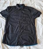 Heren blouse korte mouw C&A maat XL zwart, Zwart, Zo goed als nieuw, Halswijdte 43/44 (XL), C&A