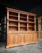 Teakhout Boekenkast | Bibliotheekkast | Winkelkast #2666, Niet ingevuld, Gebruikt, Met deur(en), 200 cm of meer