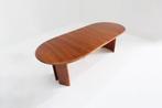 Vintage Deense ovalen uitschuifbare eettafel, Huis en Inrichting, Tafels | Eettafels, Ophalen, 100 tot 150 cm, 200 cm of meer