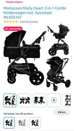 Mamaloes Marly 3 in 1 kinderwagen incl. Autostoel, Ophalen, Gebruikt, Overige merken