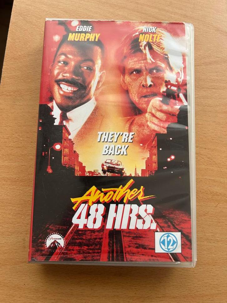 Another 48 Hours VHS - Eddie Murphy & Nick Nolte #0719, Cd's en Dvd's, VHS | Film, Gebruikt, Actie en Avontuur, Vanaf 12 jaar
