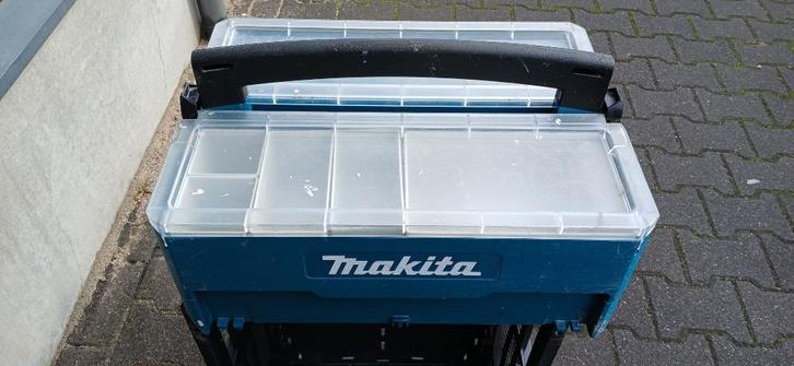 Makita P-84137 Uitklapbare gereedschapskist, Auto diversen, Autogereedschap, Gebruikt, Ophalen of Verzenden