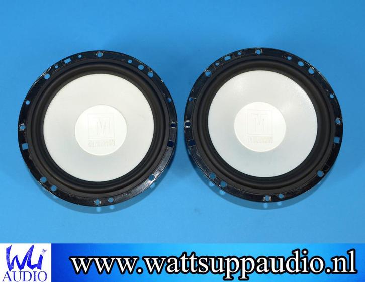 German Maestro MW6508 Speakers / midwoofer 16.5cm/6.5'', Auto diversen, Autospeakers, Gebruikt, Ophalen of Verzenden