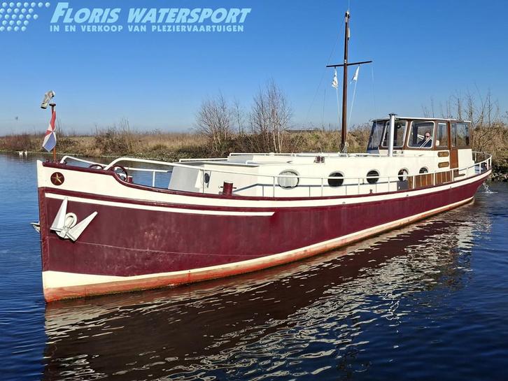 Luxe Motor 1600 (bj 1925), Watersport en Boten, Motorboten en Motorjachten, Gebruikt, 12 meter of meer, Overige brandstoffen, 50 pk of meer