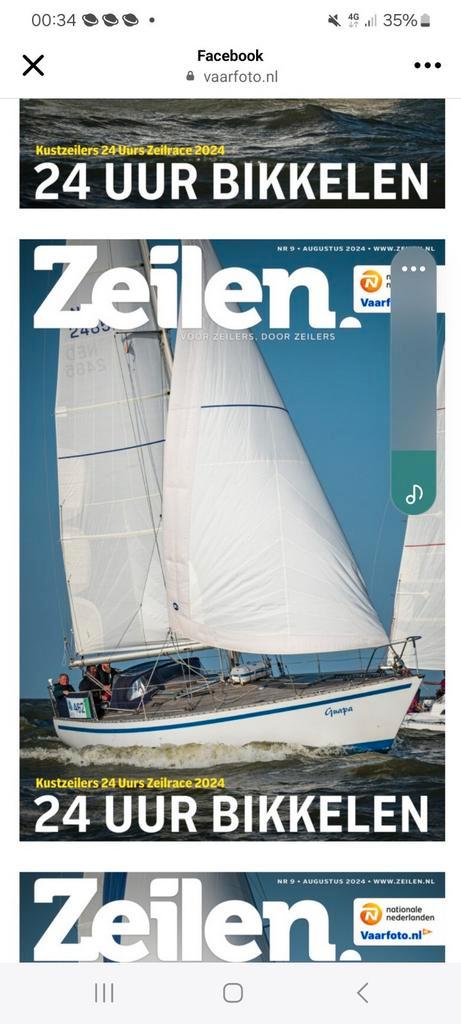 PRIJSDALING!!! Van de Stadt Orion 33 klassiek zeiljacht, Watersport en Boten, Kajuitzeilboten en Zeiljachten, Gebruikt, Tour-wedstrijdjacht